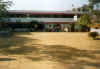 The Hostel Block. Basketball court in the forefront
